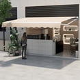 thumbnail image 2 of 13 x 8 FT Retractable Patio Awning with Aluminum Frame, Outdoor Deck Sunshade, 2 of 10
