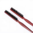 thumbnail image 3 of Peine de tres filas para el cabello, peine para la punta del cabello, peine para el cabello rizado y esponjoso, peine para el cabello con aguja de nailon, herramienta de maquillaje de belleza, 3 of 6