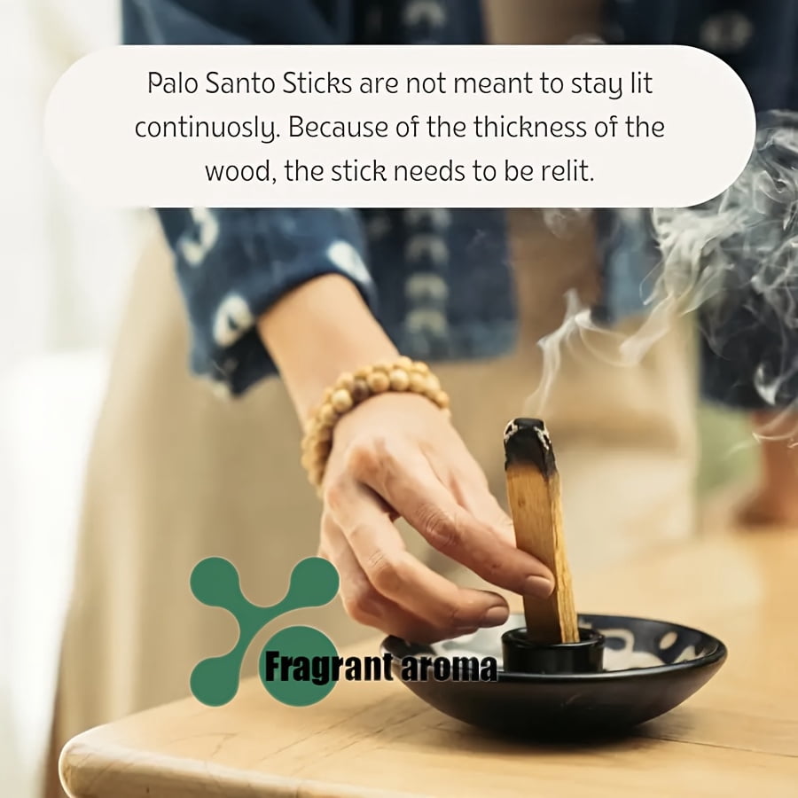 16Pcs Natural Palo Santo Wood Incense Sticks for Home Decoration And Air Purification - Diffuser Sticks, Christmas Gift