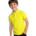 thumbnail image 2 of KAUOD Boys Girls Polo Shirts Short Sleeve Lapel Collar School 𝗨niform Tops Summer Preppy Casual Solid Pullover Shirt, 2 of 9