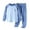 1-183Blue500, variant on MEZZALL Boys Thermal Patchwork O-Neck Long Sleeve Tops And Pants Kids Warm Base Layer Sleepwear Home Loungewear For Children Birthday Pajamas Sets