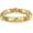 Style-10, variant on 14K Gold Plated Bangles Bracelet for Women Chunky Curved Stacking Plated Bead Ball Stretchable Bracelets