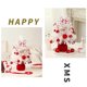 thumbnail image 2 of Mini Árbol de Navidad Mesa Mini Rotación Árbol de Navidad Music Caja Estatuilla Artificial Flocado Árbol con Luz para el Hogar, 2 of 10