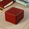 thumbnail image 4 of MasteelfCA NICERIO Watch Box Holder Organizer Premium PU Storage Box Jewelry Bracelet Storage Gift Case Single Grid (Coffee), 4 of 7