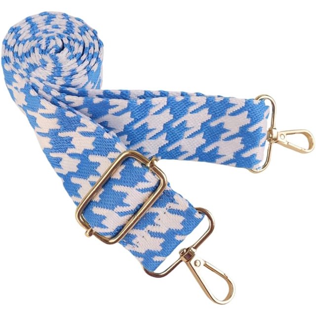 LinYooLi Bandoulière de Remplacement Réglable, Sangles de Bagage, Ceinture Bandoulière en Toile pour Sac à Main, Sangle de Sac à Main pour Femmes (Style A 119)