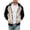 j2-Khaki, variant on LIIPEE Color Block Zip Up Hoodies For Men Long Sleeve Hooded Sweatshirts Male Autumn Winter Comfortable Casual Sweatshirt With Pockets,L