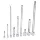 thumbnail image 2 of wobble extension bar set 1/4 3/8 1/2 drive 9 piece storage tray, 2 of 5