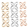 thumbnail image 4 of FUTUREORYY 9Ud Hebillas Para Pañuelos Con Cruzado Para Decorar Bufandas Y Chales, 4 of 6