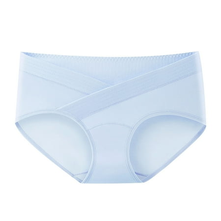 Wancir Women s Maternity High Waist Underwear Pregnancy Seamless Soft Hipster Panties Over