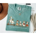 thumbnail image 4 of Funny Goose Christian Shirt Retro Fall Goose Tee, Spread The Gospel Youth Pastor Mission Group Trip Tshirt, Faith Gift Women, 4 of 6