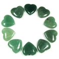 thumbnail image 4 of Green Aventurine Heart Shape Crystal - Balances, Protects Mental Well-Being, Spirit Stone, Jewelry, Home Decoration Gemstone, 1 Inch Size, 1 Piece, 4 of 5