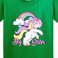 thumbnail image 4 of Inktastic Big Sister Unicorn Youth T-Shirt, 4 of 5