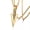 Gold, variant on Stainless Steel Mens Norse Viking Arrow Valknut Pendant Necklace-Silver
