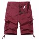 thumbnail image 5 of Ceisia Gift Men's All-Season Work Shorts - Fashion Solid Color Multi-Pocket Outdoor Sports Cuffed Hem Casual Shorts, 5 of 6