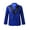 Blue, variant on Xnihocha Kids Boys Girls Shiny Sequins Lapel Jacket Coat Tuxedo Blazer Jacket Wedding Banquet Birthday Black 10