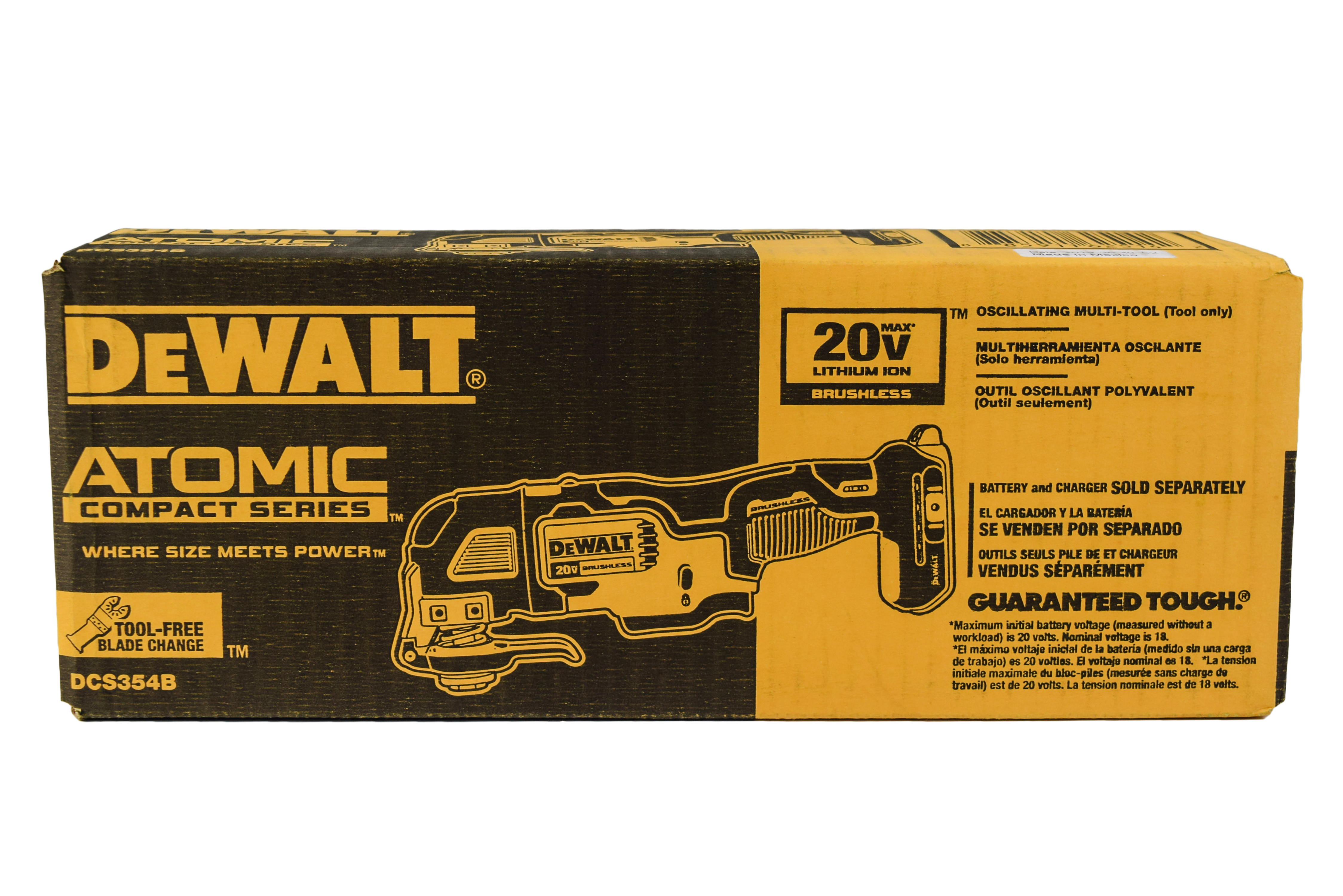 DEWALT ATOMIC 20V Cordless Oscillating Multi-Tool DCS354B photo 4