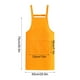thumbnail image 3 of Delantal con respaldo en H y bolsillo - Delantal de cocina de tamaño grande ajustable para cocinar, hornear, jardinería - 75x65cm de lona de poliéster, impermeable, 3 of 5
