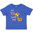 thumbnail image 3 of Inktastic My Tía Loves me- cute giraffe Boys or Girls Baby T-Shirt, 3 of 5