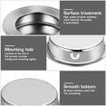 thumbnail image 6 of Raindrops Yardwe 4PCS 35mm Flat Stainless Steel Recessed Flush Pull Finger Insert Sliding Door Handle Cabinet Pulls Drawer, 6 of 7