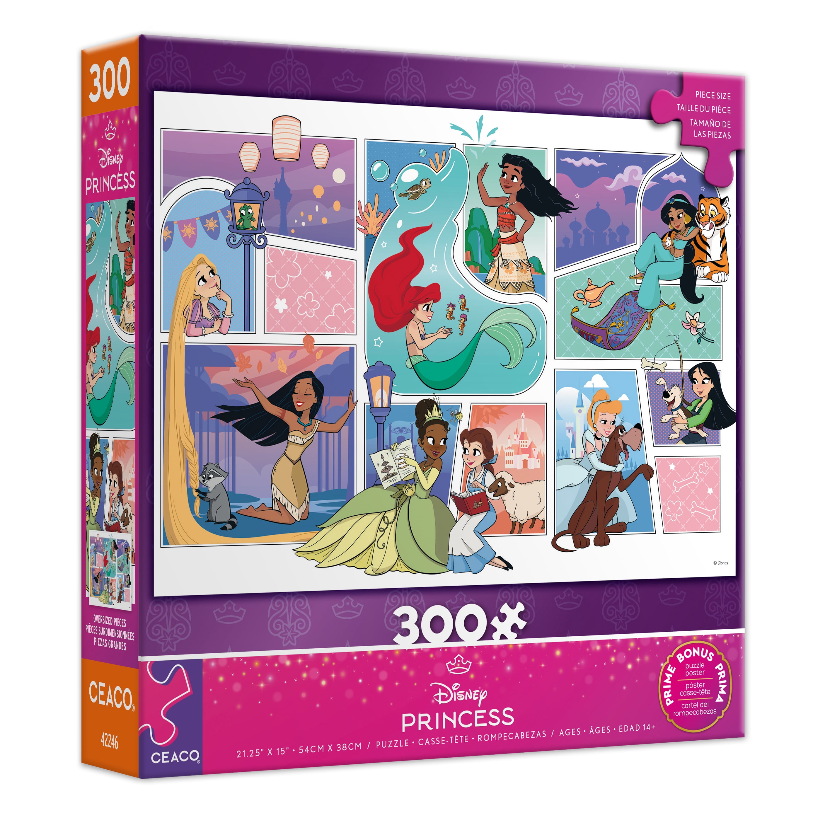 Ceaco 300-Piece Thomas Kinkade Disney Jasmine Dancing in the