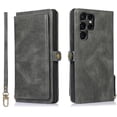 thumbnail image 1 of Samsung S23 S22 S21 S20 S10 S9 S8 Plus Ultra Fe Note20 Note10 Note9 Note8 Plus Ultra Case, Card Slot Holder Cash Pocket PU Leather Sleeve Magnetic Clo Cheap and fine, 1 of 5