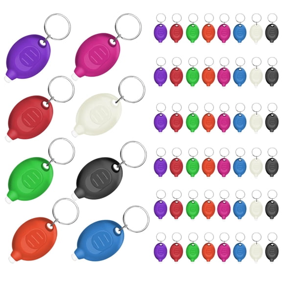 Llavero LED mini con linterna Daemson, ultrabrillante, 12 lúmenes