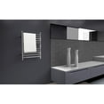 thumbnail image 6 of Radiant Square Hardwired + Plug-in Combo 10 Bar Towel Warmer in Matte Black, 6 of 8