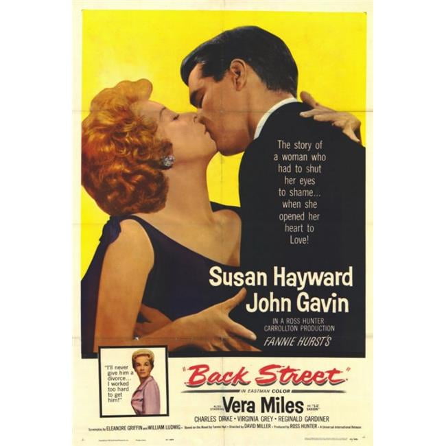Back Street Susan Hayward vintage movie poster print