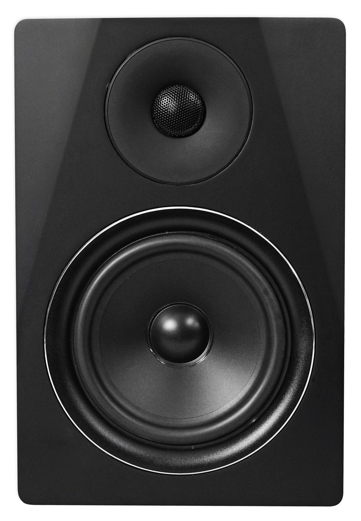 (2) Rockville DPM6B Dual Powered 6.5" 420 Watt Active Studio Monitor Speakers - image 2 of 7