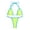 Mint Green, variant on One Piece Swimsuit Women Trendy Split Solid Relaxed Daily Bikini Swimwear,Sizes S-L