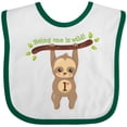 thumbnail image 3 of Inktastic Cute Sloth 1st Birthday Boys or Girls Baby Bib, 3 of 4