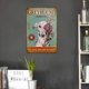 thumbnail image 5 of Placa De Perro, Placa De Letrero De Estaño De Metal Para Bar, Pub, Club, Cafetería, Garaje, Pared, Decoración Del Hogar Likrtyny Arte Deco, 5 of 9