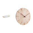 thumbnail image 1 of Bandeja de almacenamiento,Bandeja rectangular para servir,ideal para frutas y postres.,Reloj de pared redondo,Reloj de pared de madera maciza para la decoración de la sala de estar,Reloj de, 1 of 8