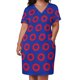 thumbnail image 3 of Jon Fishman-Phish Drummer vestido holgado con estampado de círculo rojo y bolsillo vestido de verano para mujer moda femenina 2025, 3 of 7