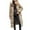 *Khaki, variant on ClodeEU Women's Winter Faux Fur Hooded Jacket Puffer Coat, Winter Coats for Women, Stretch Down Duffle Coat Red,Womens Plus M