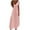 Pink, variant on Scyoekwg Women's Summer Dresses Trendy V Neck Hollow Out Eyelet Lace Long Dresses Ruffle Short Sleeve Dress Women's Casual Dresses (Army Green,XXL)