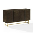 thumbnail image 4 of Crosley Furniture Blair Mid-Century Wood/Steel Sideboard in Dark Brown/Gold, 4 of 17