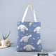 thumbnail image 2 of Cinnamoroll / Cinnamon Bolso de tela con estampado de lienzo para mujer, bolsa de compras reutilizable y estética, con cremallera interior, regalo para mujer,40*45cm., 2 of 6