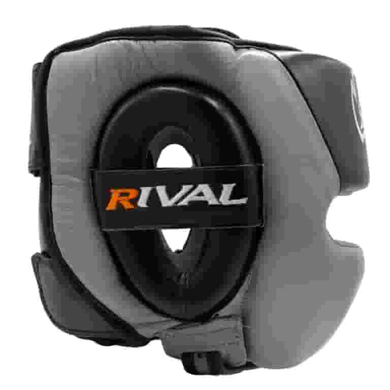 RIVAL Boxing RHG30 Mexican Training Headgear - XL - Black/Gray RIVAL Boxing RHG30 Mexican Training Headgear - XL - Black/Gray