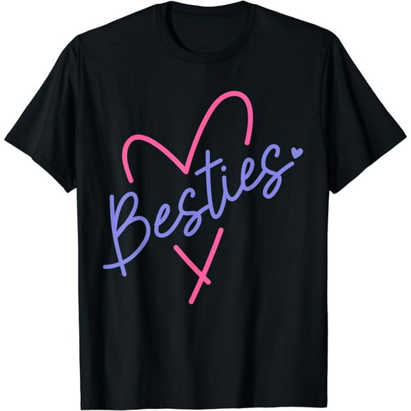 Cute Best Friend Matching Bestie BFF Sister Cousin T-Shirt