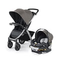 thumbnail image 1 of Chicco Bravo 3-in-1 Trio Travel System, Bravo Quick-Fold Stroller with KeyFit 30 Infant Car Seat and base, Car Seat and Stroller Combo | Calla/Grey, 1 of 5