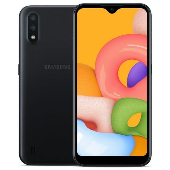 Pre-Owned Verizon SAMSUNG Galaxy A01, 16GB - Prepaid Smartphone
