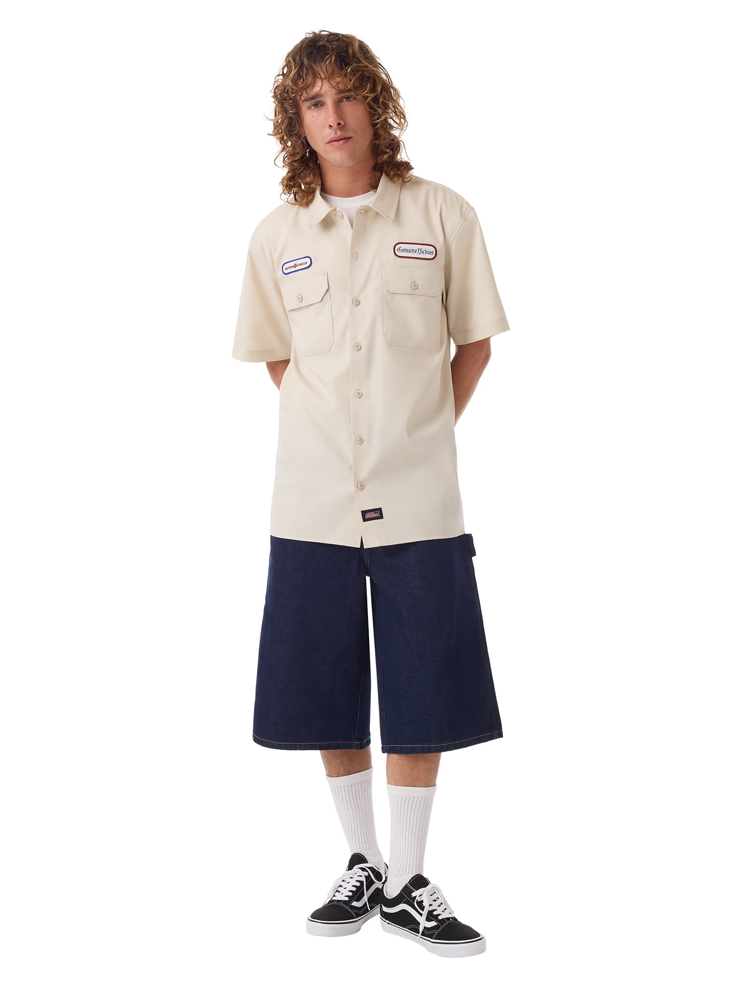 Men's Genuine Dickies 15" Denim Short