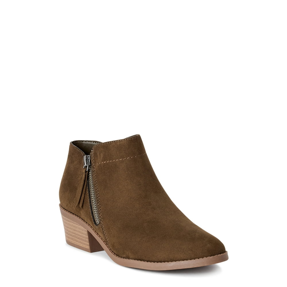 time and tru brown boots