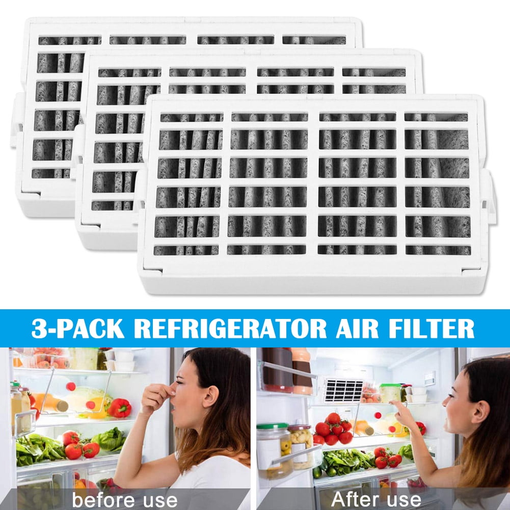 3-Pack Fresh Flow Comparable Refrigerator Air Filter for Whirlpool W10311524 