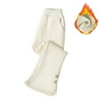 thumbnail image 2 of Esaierr Kids Girls Winter Flare Pants for Toddler Long Bell Bottom Warm Comfortable Pants for 3-13Y, 2 of 5
