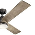thumbnail image 2 of 300275AVI Kichler Lighting Spyn - Ceiling Fan with Light Kit - 14.5 inches tall by 52 inches wide-Anvil Iron Finish, 2 of 9