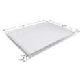 thumbnail image 2 of Icon Shower Pan 15037 Rectangle; With Ready To Drill Drain; Polar White; ABS Plastic; Single, 2 of 2