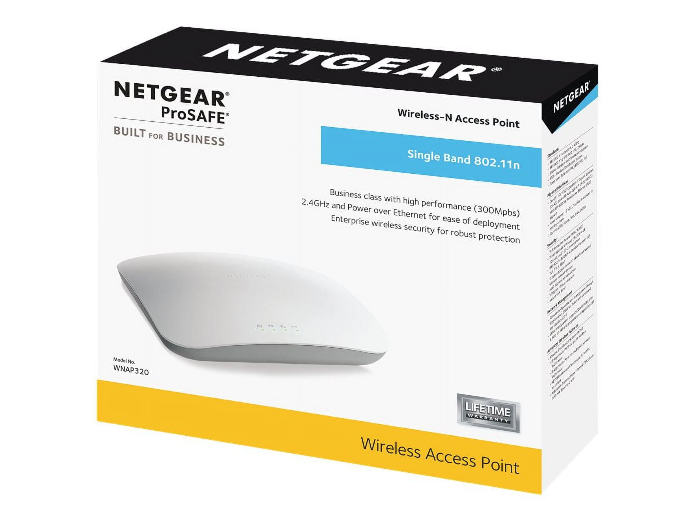 NETGEAR NETGEAR PROSAFE WNAP320 (02) （WiFi・無線LAN アクセスポイント）