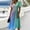Light Blue, variant on Women's Cosmic Galaxy V-Neck Midi Dress - Short Sleeve Ruched Waist A-Line Dress - Mystic Starry Night Summer Casual Dress for Stargazing, Festivals, and Daily WearYellow M